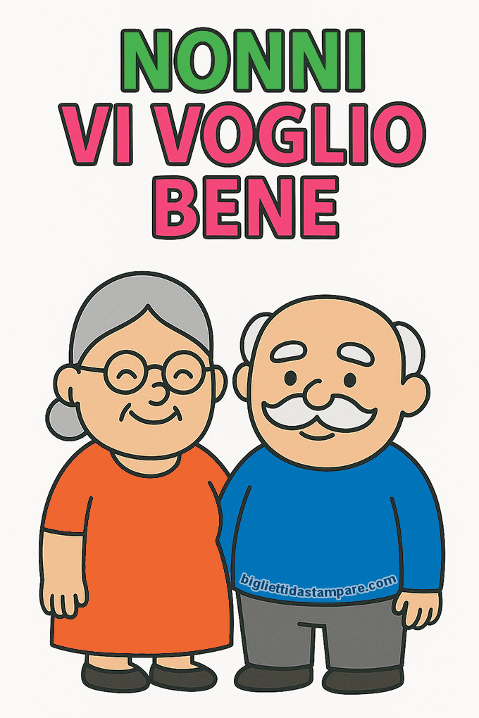 nonni vi voglio bene