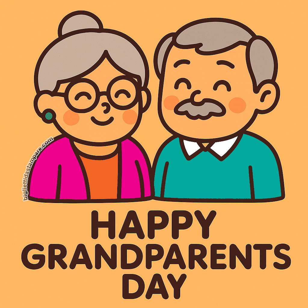 happy grandparents day immagine