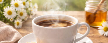 buon sabato con tazza di caffe